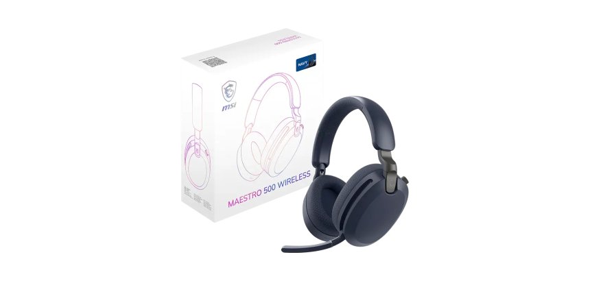 MSI MAESTRO 500 Wireless Headset Head-band Gaming Bluetooth Blue
