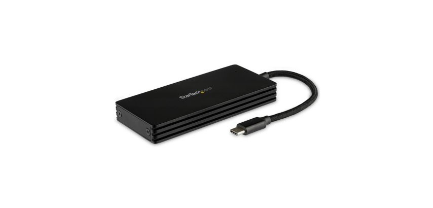 StarTech.com Enclosure M.2 SSD per Drive M.2 SATA - USB 3.1 (10Gbps) - USB-C