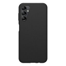 OtterBox Funda para Galaxy A14 5G React,resistente a golpes y caídas,Ultra-fina, Protectora,Testada con los estándares Militares anticaídas,Antimicrobiana, Negro, sin pack Retail