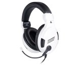 BIG BEN PS4OFHEADSETV3WHITE auricular y casco Auriculares Alámbrico Diadema Juego Negro, Blanco