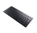 CHERRY KW 9200 MINI teclado USB + RF Wireless + Bluetooth AZERTY en Belga Negro