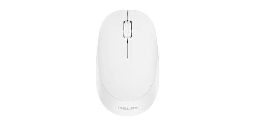 Philips SPK7407W/00 ratón Oficina Ambidextro RF Wireless + Bluetooth Óptico 1600 DPI