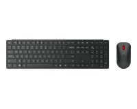 Lenovo 4X31S04810 clavier Souris incluse Bureau RF sans fil + Bluetooth Français Noir