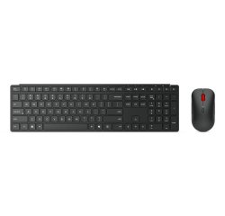 Lenovo 4X31S04810 clavier Souris incluse Bureau RF sans fil + Bluetooth Français Noir