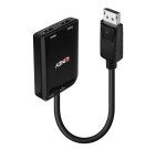 Lindy 38433 adaptador de cable de vídeo DisplayPort 2 x HDMI
