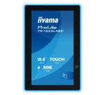iiyama TW1625LASC-B3PNR écrans d’affichage de salle de réunion 39,6 cm (15.6") 1920 x 1080 pixels LED Wi-Fi 6 (802.11ax), Wi-Fi 5 (802.11ac), Wi-Fi 4 (802.11n), 802.11g, 802.11a, 802.11b Noir Bluetooth