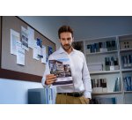 HP OfficeJet Pro Sans fil Couleur Imprimante, Instant Ink; Impression recto-verso