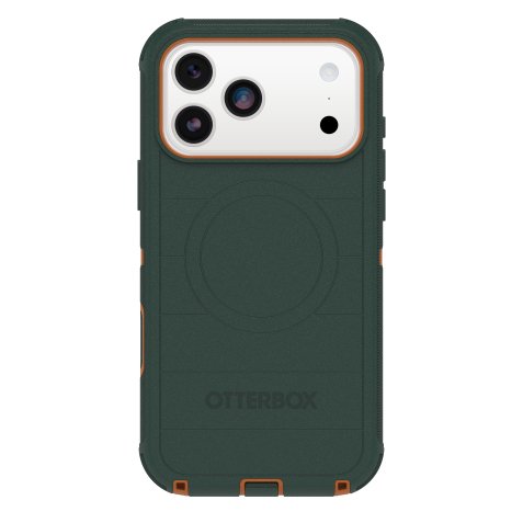OtterBox Defender Pro MagSafe Camera Control Apple iPhone 17 Pro Max Coopersmith - green