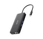 Acer USB Type-C Dongle 12-in-1 Black Avec fil USB 3.2 Gen 1 (3.1 Gen 1) Type-C Noir