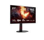 AOC G4 Q27G4SDR écran plat de PC 67,3 cm (26.5") 2560 x 1440 pixels Quad HD QD-OLED Noir, Rouge