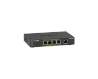 NETGEAR GS305Pv3 Non-géré Gigabit Ethernet (10/100/1000) Connexion Ethernet, supportant l'alimentation via ce port (PoE) Noir