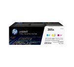 HP CF370AM Pack Tóner original tricolor de capacidad estándar (2600 páginas)