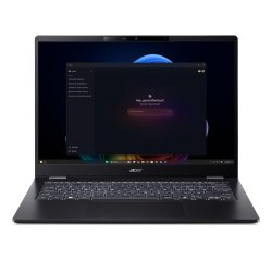 Acer TravelMate P6 14 AI TMP614-54-TCO-77CV Copilot+ PC Intel Core Ultra 7 258V Laptop 35.6 cm (14") WQXGA+ 32 GB LPDDR5x-SDRAM 1 TB SSD Wi-Fi 7 (802.11be) Windows 11 Pro Black