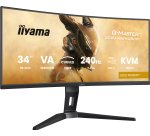 iiyama G-MASTER GCB3486WQSCP-B1 computer monitor 86,4 cm (34") 3440 x 1440 Pixels UltraWide Quad HD Zwart