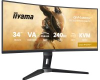 iiyama G-MASTER GCB3486WQSCP-B1 écran plat de PC 86,4 cm (34") 3440 x 1440 pixels UltraWide Quad HD Noir