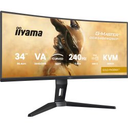 iiyama G-MASTER GCB3486WQSCP-B1 écran plat de PC 86,4 cm (34") 1440 x 3440 pixels 4K Ultra HD Noir