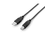 Equip 128864 Cable USB 2.0 de tipo A a tipo B, 2,0 m, negro