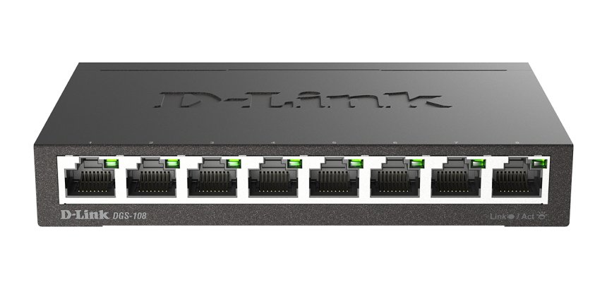 D-Link DGS-108 Noir