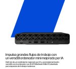 HP EliteDesk 8 Mini G1i Desktop AI PC Intel Core Ultra 5 235 16 GB DDR5-SDRAM 512 GB SSD Windows 11 Pro Mini PC