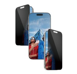 PanzerGlass ® 2-Way Privacy Screen Protector iPhone 17 Pro | Ultra-Wide Fit w. EasyAligner Protector de pantalla Apple 1 pieza(s)