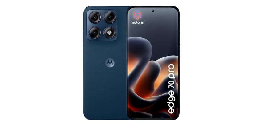 Motorola edge 70 pro 17,2 cm (6.78") Double SIM Android 16.0 5G USB Type-C 8 Go 256 Go 6500 mAh Bleu foncé