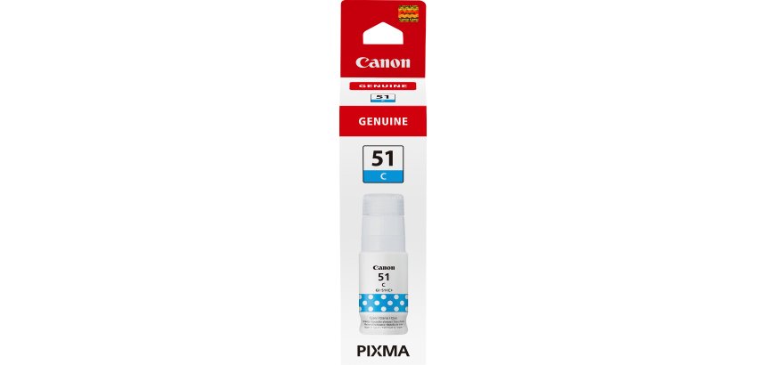 Canon GI-51C, Ink Bottle, Cyan
