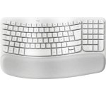 Logitech Wave Keys for Mac clavier maison/bureau Bluetooth AZERTY Français Blanc