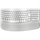 Logitech Wave Keys for Mac clavier maison/bureau Bluetooth AZERTY Français Blanc