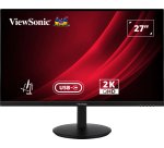 Viewsonic VG Series VG2709-2K-MHDU-2 écran plat de PC 68,6 cm (27") 2560 x 1440 pixels Quad HD LED Noir