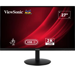 Viewsonic VG Series VG2709-2K-MHDU-2 Monitor PC 68,6 cm (27") 2560 x 1440 Pixel Quad HD LED Nero