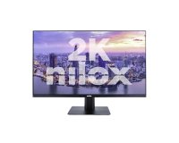 Nilox Monitor Desktop - Monitor 27", 2K, IPS, 100Hz, 2 HDMI, 1 DP, 1ms, Multimedia