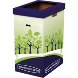 Collecteur bankers box vertical en carton            600x300x500mm multicolore