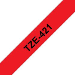 TZe-Tape TZe-421 cassette à ruban, Largeur: 9 mm,