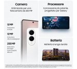 Samsung Galaxy S25 Edge, Smartphone AI, Display 6.7'' QHD+ Dynamic AMOLED 2X, Fotocamera 200MP, RAM 12GB, 512GB, 3.900 mAh, Titanium Jetblack