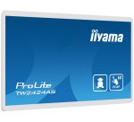 iiyama TW2424AS-W1 Écran d'affichage dynamique Écran plat de signalisation numérique 60,5 cm (23.8") Wifi 250 cd/m² 4K Ultra HD Noir Écran tactile Intégré dans le processeur Android 24/7