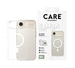 PanzerGlass CARE™ by ® Samba Case Transparent w. White MagSafe iPhone Air protective phone case Cover