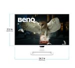 BenQ EW270Q écran plat de PC 68,6 cm (27") 2560 x 1440 pixels 2K Ultra HD LCD Blanc
