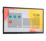 Sharp PN-LC752 Écran plat de signalisation numérique 190,5 cm (75") LCD Wifi 450 cd/m² 4K Ultra HD Noir Écran tactile Intégré dans le processeur Android 11 16/7