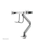 Neomounts NM-D775DXSILVER Support d'écran à fixer 10-32" - ressort à gaz - Topfix - arrêt 180°