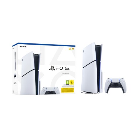 Sony Playstation 5 Slim 1,02 TB Wifi Negro, Blanco