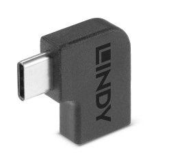 Cambiador de género para cable USB 3.2 Type C Negro Lindy 41894
