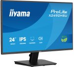 iiyama ProLite X2492HSU-B1 écran plat de PC 60,5 cm (23.8") 1920 x 1080 pixels Full HD LED Noir