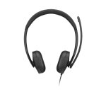 Lenovo VoIP Headset 5000 Auriculares Alámbrico Diadema Oficina/Centro de llamadas USB Tipo C Negro