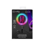 Celly CLICKRINGRGBBK luce di pannello a LED Rotondo