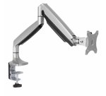 StarTech.com Desk Mount Monitor Arm - Heavy Duty Ergonomic VESA Monitor Arm - Single 32" (19.8lb/9kg) Display - Full Motion, Height Adjustable, Articulating - Aluminum - C-Clamp/Grommet - Silver