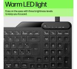 HP 400 Backlit Wired Keyboard