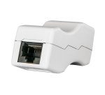 Lindy 34009 cambiador de género para cable RJ45 Gris