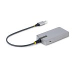 StarTech.com Hub USB 4 Ports - USB 3.0 5Gbps, Alimenté par Bus - Hub USB-A vers 4x USB-A avec entrée d'alimentation auxiliaire en option - Hub USB 3.0 pour PC Portable avec Câble de 30 cm - Hub USB Portable
