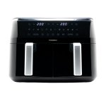 TORNADO TAFT-1000-GS friteuse Dubbel 9 l Vrijstaand 3100 W Heteluchtfriteuse Zwart