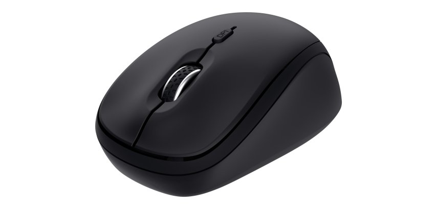 Trust Yvi+ souris Universel Ambidextre RF sans fil + Bluetooth Optique 1600 DPI